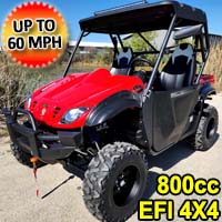 800cc Comrade Maximus 4x4 UTV 2 Seater Golf Cart Utility Vehicle EFI W/Dump - MAXIMUS 800CC