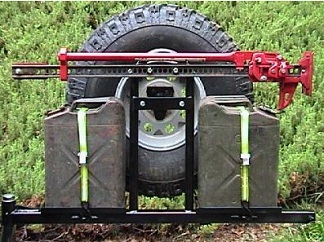 New Jeep Tire Carrier Kit