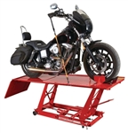 Motorcycle Lift 1000 LB (1/2 Ton) Capacity Lift ATV Lift Bike Stand Jack Table