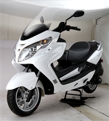 Amigo 150cc 4 Stroke 8.5hp Gas Moped Scooter w/USB MP3 & Speakers ...