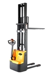 Fully Powered Electric Forklift Walkie Stacker 3300lbs Cap. Fixed Legs.98" Lifting - A-3033