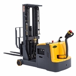 Counterbalanced Fully Electric Pallet Stacker 3300lbs - 177" High- CPD15W