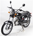 125cc Cafe Cruiser Racer Gas Bike Bicycle Style BoomCat Scooter Moped Motorcycle W/Manual Trans. - BD125-2