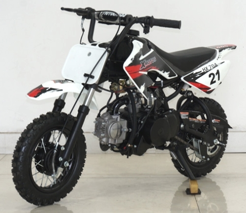 70cc Fully Automatic Dirt Bike w/ Electric Start - HX70A