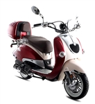 150cc Heritage 2 Tone 4 Stroke Moped Scooter - HERITAGE150 - 2 TONE
