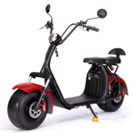 2000W Electric Fat Tire 60V Scooter Moped Bike w/ Double Seat Like CityCoco Bike - CT-2