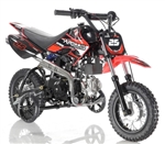 70cc Dirt Bike Fully Automatic Pit Bike with Training Wheels - DB-25 70cc