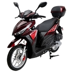 150cc 4 Stroke Single Cylinder Moped Scooter with Radio USB & LED Light - SPARK 150CC