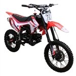 Coolster 125cc Dirt Bike Manual Transmission With 17"/14" Tires - M-125