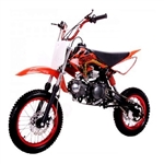 Coolster 125cc Dirt Bike Manual Clutch Mid Size Dirt Bike - QG-214