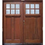 Solid Wood Cherry 36'' Exterior Double Door Unit