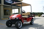 36v Red EZ-GO Electric Golf Cart