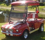 '65 Old Car Custom Club 48v Car Golf Cart
