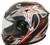 Adult Full Face Red Star Motorcycle Helmet (DOT Approved)