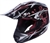 Adult Black Skull Motocross Helmet (DOT Approved)