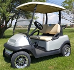 Silver Bullet 48V Club Car Precedent Golf Cart - w/ Custom Wheels