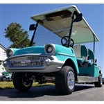 4 Seater '57 Old Car 48v Bel Air Custom Stretch Limo Club Car Golf Cart