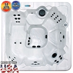 7 Person Hot Tub Spa With Lounger  w/ 53 Therapeutic Jets - MDL-4 - GSI-7