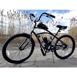 80cc Gas Bike Dewey Bicycle Kit With Engine & Stretch Street Cruiser Bike Motorized Motor Bike