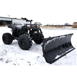 125cc Fully Automatic ATV Four Wheeler With Snow Plow UTV Utility Vehicle Snow Puncher - ATV-3125XR8-U-Plow Rider 8