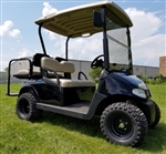 2012 RXV EZ-GO Gas Golf Cart With Flip Seat & Big Custom Rims & Tires