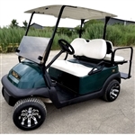 48v Electric Golf Cart Club Car Precedent With Flip Seat & Custom Rims