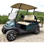 48v Electric Club Car Golf Cart With Custom Rims/Tires & Flip Seat