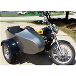 Kawasaki RocketTeer Old School Biker Side Car Motorcycle Sidecar Kit