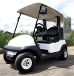 GAS Club Car Golf Cart Precedent With Cargo Box -  Moon White