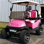 48v Pink Lifted 4x4 Electric Club Car Golf Cart