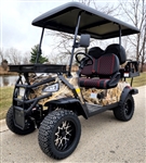 48V Electric Golf Cart 4 Seater Lifted Renegade Edition Utility Golf UTV Compare To Coleman Kandi 4p - Camo