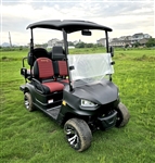 48V Electric Golf Cart 4 Seater Renegade X Edition Utility Golf UTV - BLACK