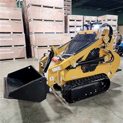 Tuff-Lift 1 Ton Mini Skid Steer Stand On Track Loader With Briggs ...