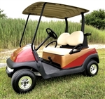 48V Custom Paint Club Car Precedent Electric Golf Cart With SS Wheels & Light Kit