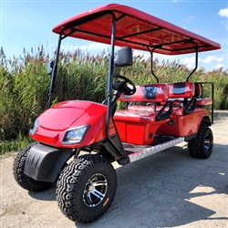 6 Passenger WildCat Electric Golf Cart Limo LSV Low Speed Vehicle Six ...