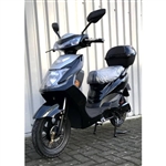 500 Watt Wizzer Electric Motor Scooter E-Bike Moped Bicycle With Pedals - YW 182