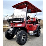 Brand New 48v Electric Golf Cart Lifted & Loaded Demo Model Renegade PLUS 2.0 -  RED