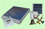 Solar Hot Water Heater System Complete 2 Panel EZ-Connect Solar Water Heater Kit - 077.0048