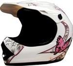 Youth Butterfly Dirt Bike Motocross MX Helmet (DOT Approved)