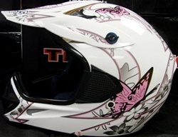 Adult Butterfly Motocross Helmet (DOT Approved)