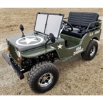 Mini Gas Golf Cart Custom Plus 125cc Mini jeep Vehicle Mini Truck - LIMITED Edition