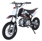 DR-X Roost 125cc Dirt Bike 4 Speed Manual Kick Start Pit Bike - ROOST (PAD125-1)