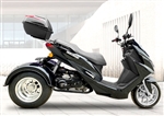 Trifecta 150cc Trike Scooter 4 Stroke Gas Trike Moped - PST150-2
