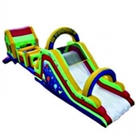 Commercial Grade Inflatable Super Slide Obstacle Course