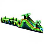 Commercial Grade Inflatable Rain Forest Obstacle Course