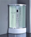 Corner Steam Shower Enclosure 36" x 36" - 8002-AS Pure