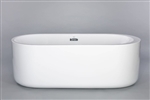 Freestanding Bathtub Modern Seamless Acrylic Bath Tub - Piave 67"