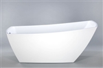 Freestanding Bathtub Modern Seamless Acrylic Bath Tub - Sicily 67"