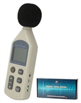 Koolertron(TM) Digital Sound Pressure Level Meter 30 ~ 130 dB Decibel USB Noise Measurement With SD Memory Card