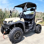 400cc T-BOSS 410 Gas Golf Cart UTV Utility Vehicle 2 Seater 25.5HP 2WD/4WD With Dump Bed - QUICK SAND